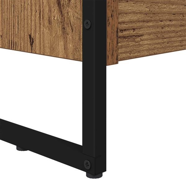 vidaXL Bücherregal 80 x 30 x 155 cm Holzwerkstoff Altholz 3403008 Bild 9
