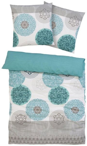 OTTO home Bettwäsche Tesso in Gr. 135x200, 155x220 oder 200x200 cm, Biber, 2 teilig, Bettwäsche mit Ornamenten und in verschiedenen Qualitäten