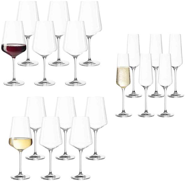 Leonardo PUCCINI 18er Weinglas Komplettset