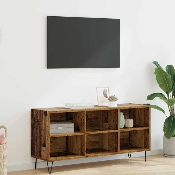 vidaXL TV-Schränk Altholz 103,5 x 30 x 50 cm Holzwerkstoff 881923