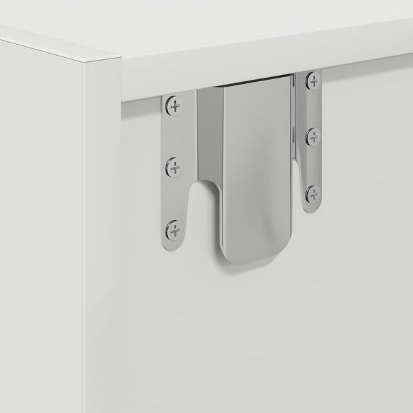 vidaXL TV-Schränke 2 Stk. Weiß 80x31x25,5 cm Holzwerkstoff 861455 Bild 12