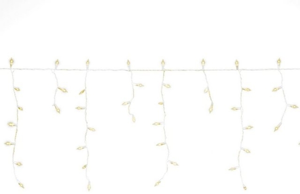 KONSTSMIDE No. 2761-802 LED Eisregen Lichtervorhang 200x bernsteinfarbene Dioden IP44 Bild 4