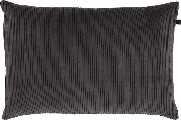 Overseas Ripp Kissen - 40 x 60 cm - Maroon Rot dun