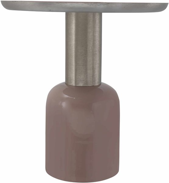 Beistelltisch Art Deco 725 Altrosa / Silber