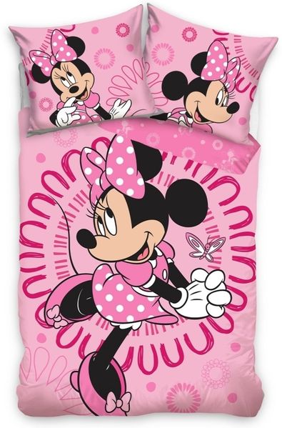 Minnie Mouse Bettwäsche 150 x 210 cm - 100 % Baumwolle