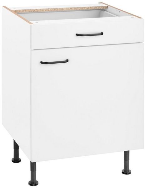 OPTIFIT Unterschrank Elga mit Soft-Close-Funktion, Vollauszug, Metallgriffen, Breite 60 cm