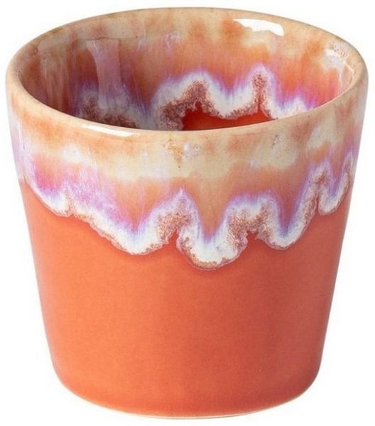 Costa Nova Espressotasse Grespresso, Rot (sunset red), 7 cl, 1-tlg, Keramik, Ø ca. 5,4 cm, Höhe 5,8 cm, 7 cl