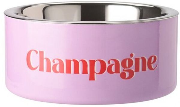 Giftcompany - Futternapf Hund "Love Pets" Champagne D 20cm Rosa Gr. M 1158904012