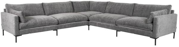Zuiver Ecksofa Sofa SUMMER ANTHRAZIT 7-Sitzer