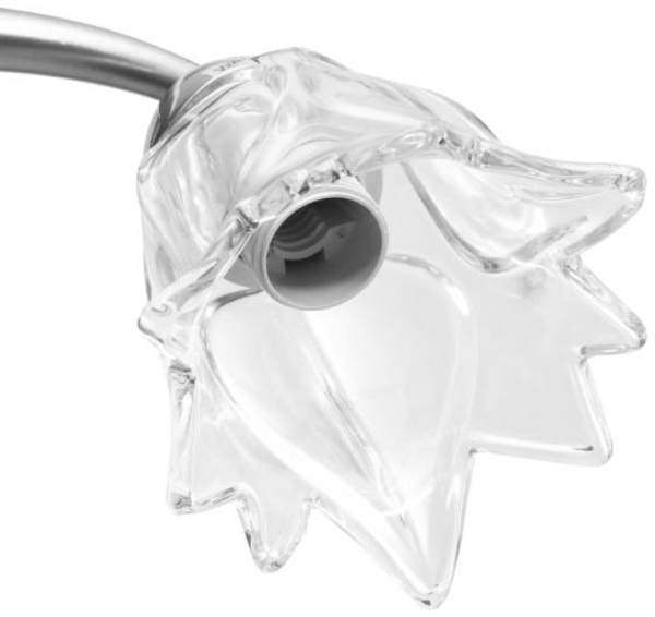 vidaXL Deckenleuchte mit Glasschirmen für 3 E14 Glühlampen 289230 Bild 8