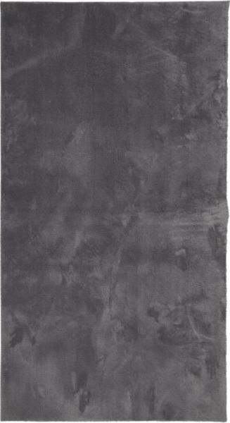 vidaXL Teppich HUARTE Kurzflor Weich und Waschbar Anthrazit 80x150 cm 374995 Bild 2