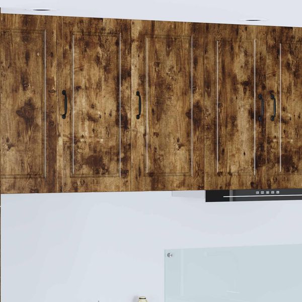 vidaXL Küchenschrank Geräucherte Eiche 40 x 31 x 80 cm Holzwerkstoff 885380