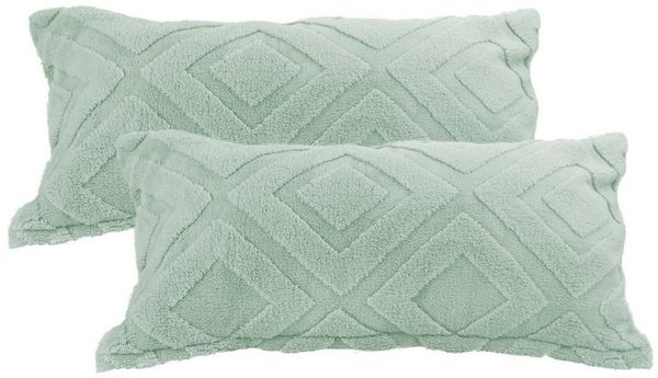 KEAYOO Bettwäsche TF, Polyester, 2 teilig, Flauschig warmes Teddy Plüsch warm für Winter