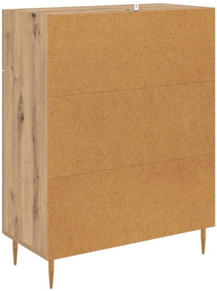 vidaXL Sideboard Artisan-Eiche 69,5 x 34 x 90 cm Holzwerkstoff 882264 Bild 7