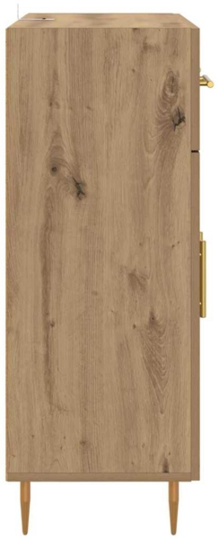 vidaXL Sideboard Artisan-Eiche 69,5 x 34 x 90 cm Holzwerkstoff 882264 Bild 6