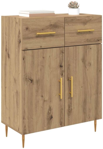 vidaXL Sideboard Artisan-Eiche 69,5 x 34 x 90 cm Holzwerkstoff 882264 Bild 2