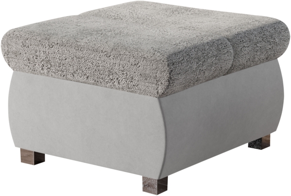 Polsterhocker Bangkok Klein (Farbe: Venus Velvet 2921 + Miu 2059)