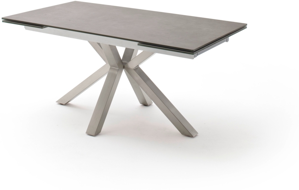 Auszugstisch Nemoli / Nagano, Anthrazit, 160 x 76 x 90 cm