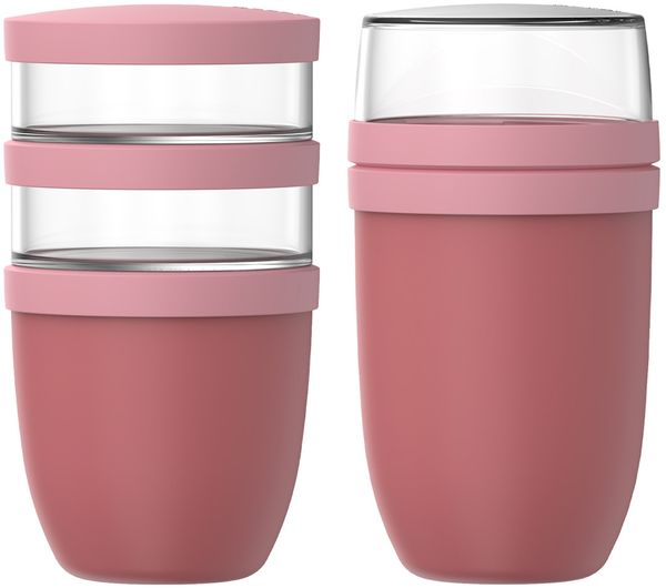 Mepal Ellipse Lunchpot-Set XL 2-teilig - Vivid Mauve Bild 2