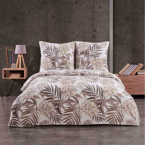 Buymax Bettwäsche, Biber, 3 teilig, 200x200 cm Flanell 100% Baumwolle Winterbettwäsche mit Reißverschluss