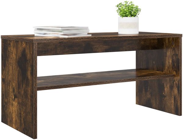 vidaXL TV-Schränk Geräucherte Eiche 80 x 35 x 40 cm Holzwerkstoff 8000304 Bild 3