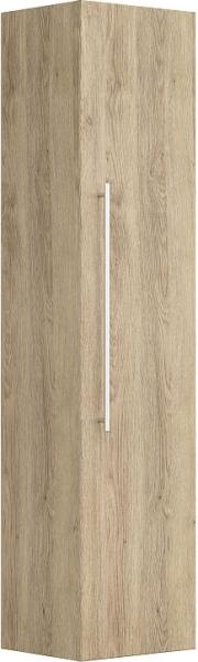 Badezimmer Badmöbel Hochschrank Hängeschrank HOMELINE 150cm eiche hell