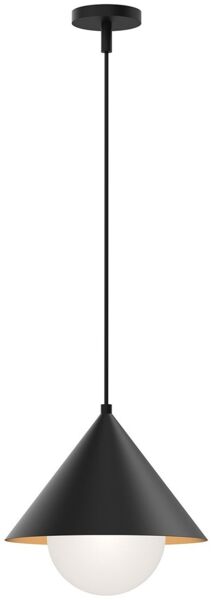 Elstead Lighting Remyck Pendelleuchte 1-flammig Schwarz