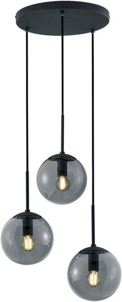 lightling Pendelleuchte Bleron, ohne Leuchtmittel, 3-flammig, In der Höhe anpassbar, IP20, E14