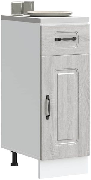vidaXL Küchenunterschrank Kalmar Grau Sonoma Holzwerkstoff 853463