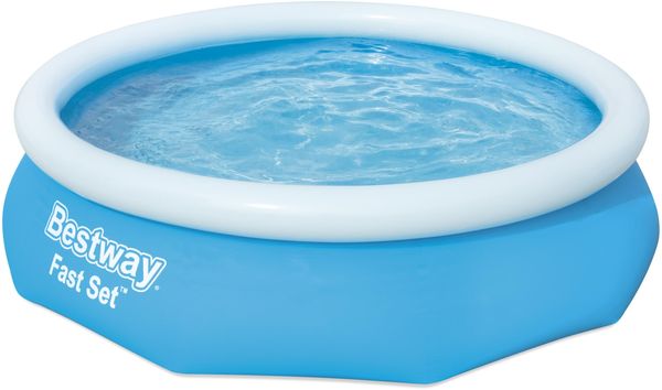Bestway Fast Set Pool Swimmingpool Rund Schnellaufbau 305x76 cm