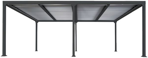 Mendler 'HWC-L41' Pergola ohne Seitenwände, Metall anthrazit, 3x6 m Bild 8