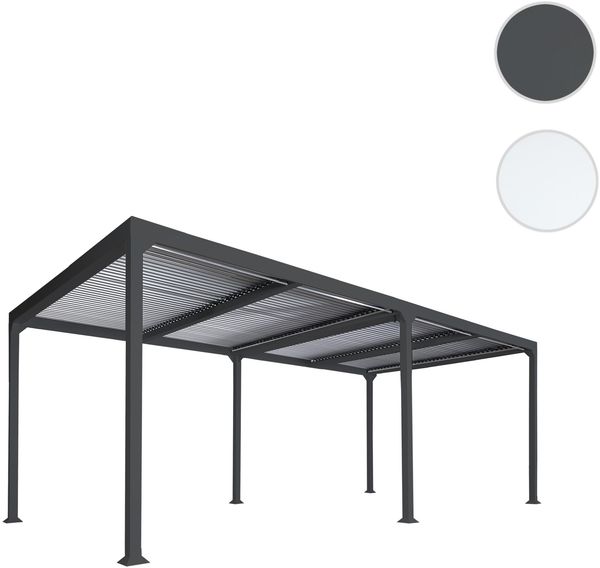Mendler 'HWC-L41' Pergola ohne Seitenwände, Metall anthrazit, 3x6 m Bild 10