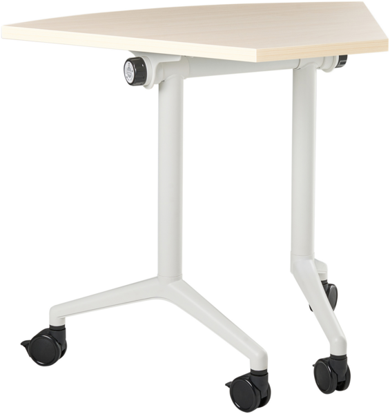 Klappbares Eck-Schreibtischmodul CAVI Hellbraun 90 cm 64 cm