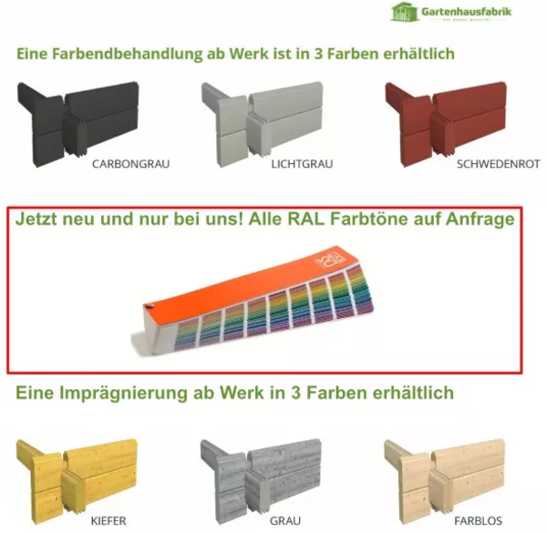 Fjordholz Gartenlounge Modell Oskar 44 Bild 4