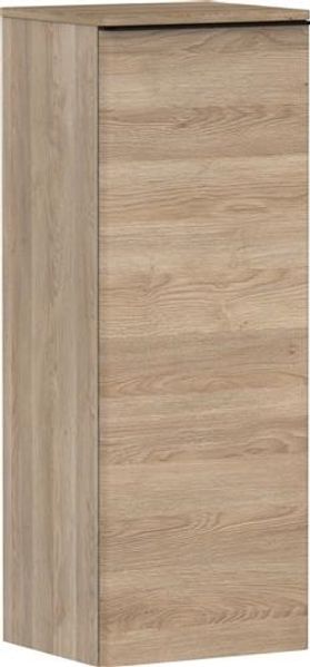 Hochschrank Xelu Q 400/350 rechts Eiche/schwarz