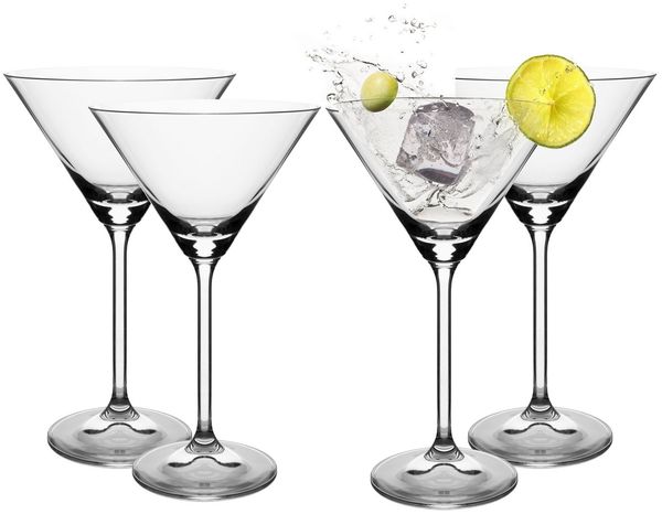 Annastore Martiniglas 4 x Martinigläser 260ml - Cocktailgläser - Gläserset - Gläser