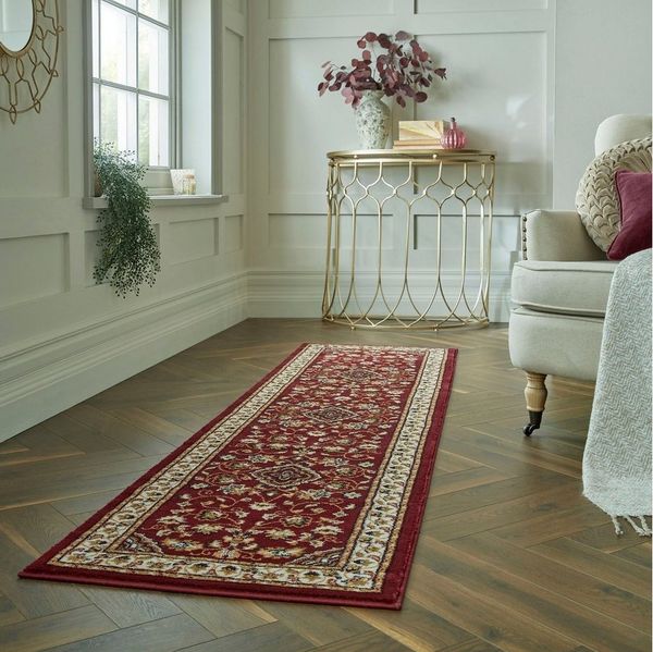 FLAIR RUGS Läufer Sherborne, rechteckig, Höhe: 8 mm