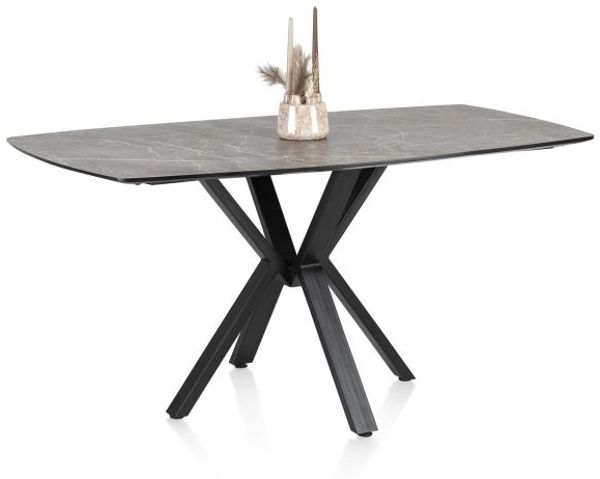 PALACE Esstisch grau HPL 180cm x 110cm x 92cm
