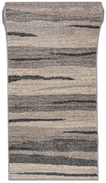 Mazovia Läufer Läufer Flurläufer Modern für Vorzimmer, Küche - Beige, 100 x 100 cm, Kurzflor, Meterware, Höhe 10 mm