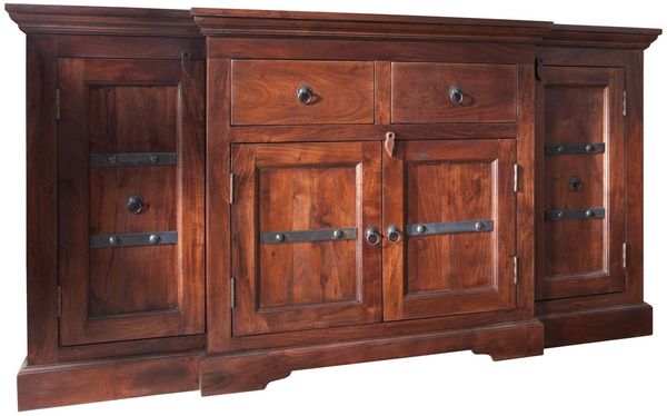 Sideboard Akazie 160x45x85 nougat lackiert OXFORD #902