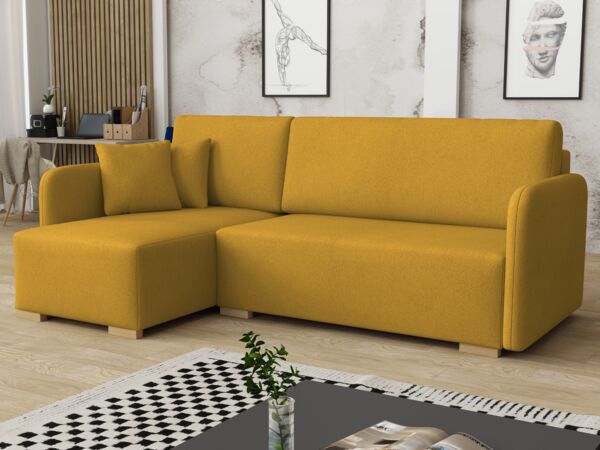Ecksofa Colzyr L (Farbe: Velo 626)