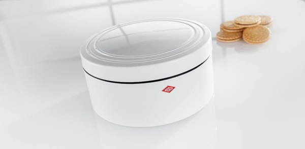 WESCO Gebäckdose Classic Line 4 Liter MANDEL mit Deckel / Dose Bild 3