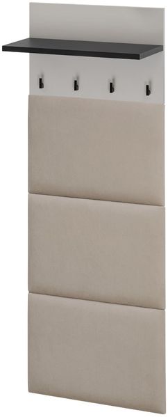 Garderobenpaneel Vektor in Kaschmir und schwarz 60 x 157 cm Bild 6