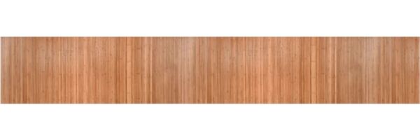 vidaXL Teppich Rechteckig Natur 80x500 cm Bambus 376793 Bild 2
