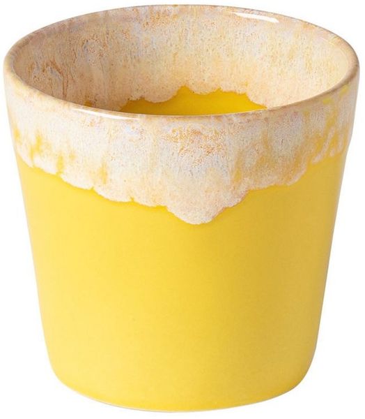 Costa Nova Becher Lungo Grespresso, Gelb, 19 cl, 1-tlg, Keramik, 8x7,5 cm, 190 ml