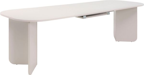 TOM TAILOR HOME Esstisch ROUNDED TABLE, mit gerundeten Ecken. Fest 180 cm oder ausziehbar auf 260 cm