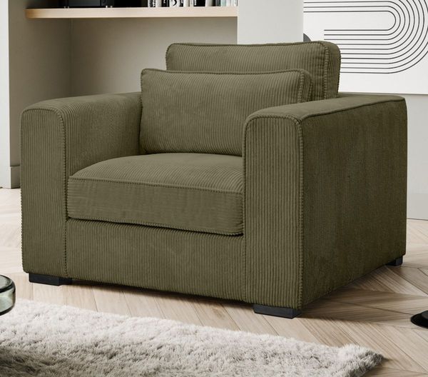 Sessel Canedo in khaki 120 cm
