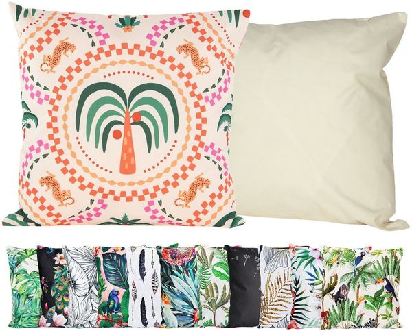 JACK Dekokissen JACK Outdoor Motiv Kissen 45x45cm Lounge Dekokissen inkl. Füllung, mit Lotus-Effekt, Robust, strapazierfähig, für Innen & Außen geeignet
