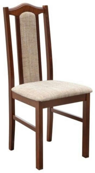 MOEBLO Stuhl BESO 02 (Polsterstühle, Holzstühle, Esszimmerstühle, Massivholz - mit gepolstertem Sitz - Elegantes Design für modernes und klassisches Interieur), (BxHxT): 43x97x40cm