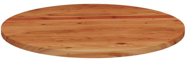 vidaXL Tischplatte Ø80x3,8 cm Rund Massivholz Akazie 370055 Bild 4
